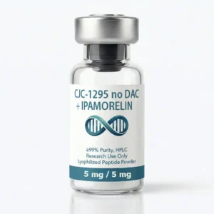 CJC-1295 + Ipamorelin — grado investigación, ≥99% HPLC